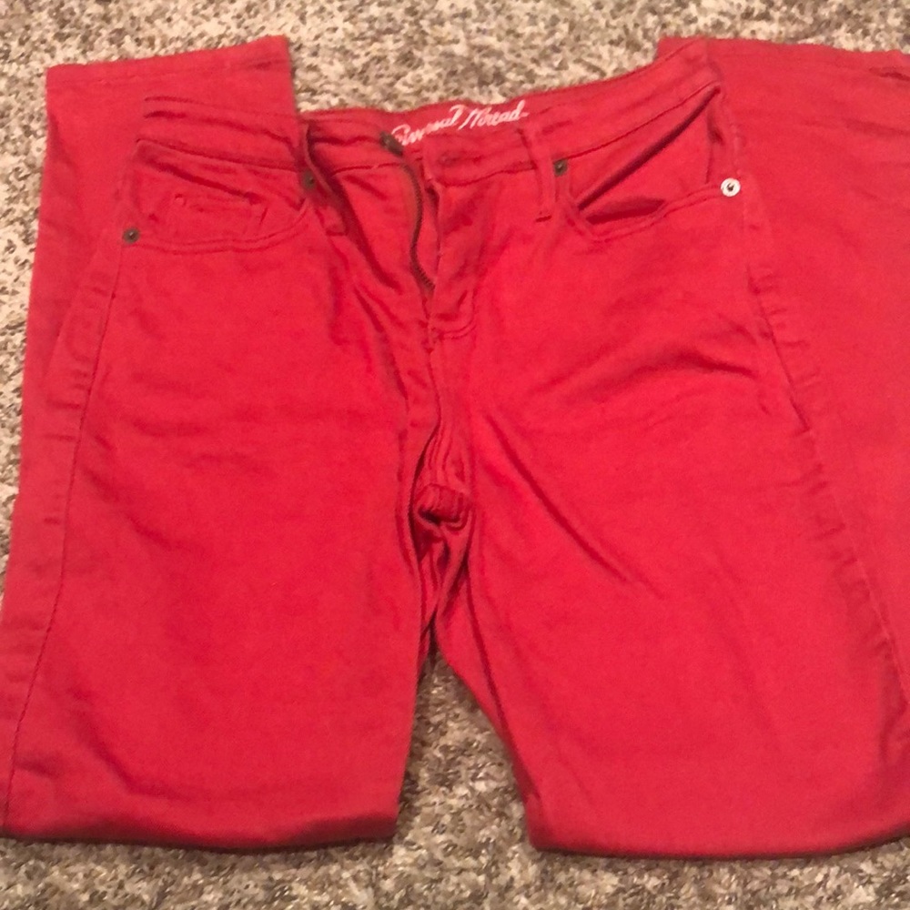 Red Jeans!!